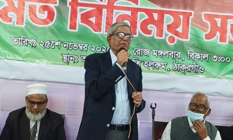 দুই টার্মের বেশি কেউ প্রধানমন্ত্রী হতে পারবেন না:মির্জা ফখরুল