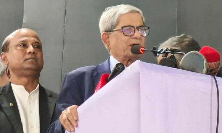 স্টিমরোলার নির্যাতনেও জনগণ থেকে বিচ্ছিন্ন হইনি : মির্জা ফখরুল
