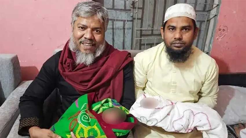 জামায়াত কর্মীর যমজ সন্তানের নাম রাখা হলো ওসমান-হাদি
