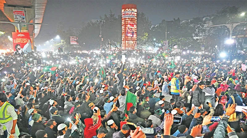 ৮ বিভাগে অবরোধের ডাক ইনকিলাব মঞ্চের