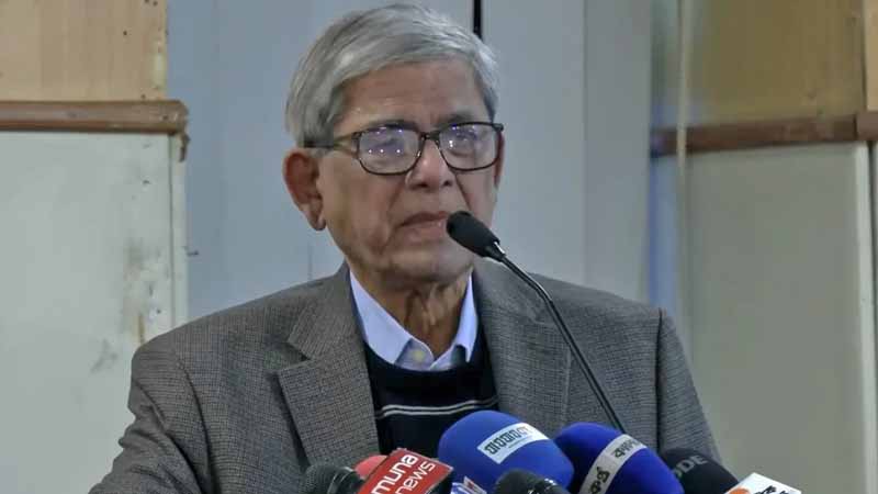 খালেদা জিয়ার মৃত্যুতে বিশাল শূন্যতা সৃষ্টি হলো: মির্জা ফখরুল