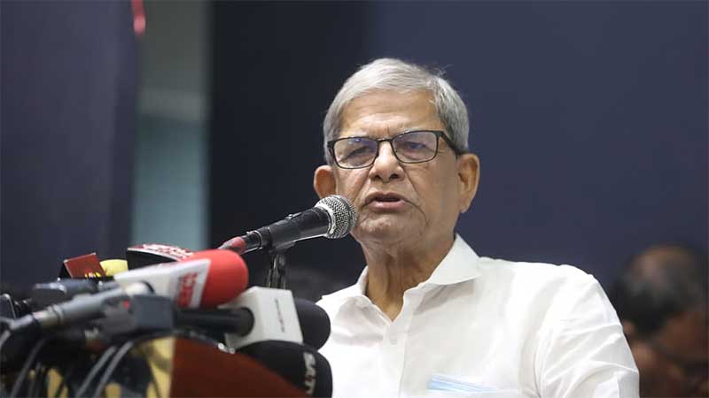 অন্তর্বর্তী সরকারকে বেকায়দায় ফেলতেই লোমহর্ষক ঘটনার পুনরাবৃত্তি: মির্জা ফখরুল