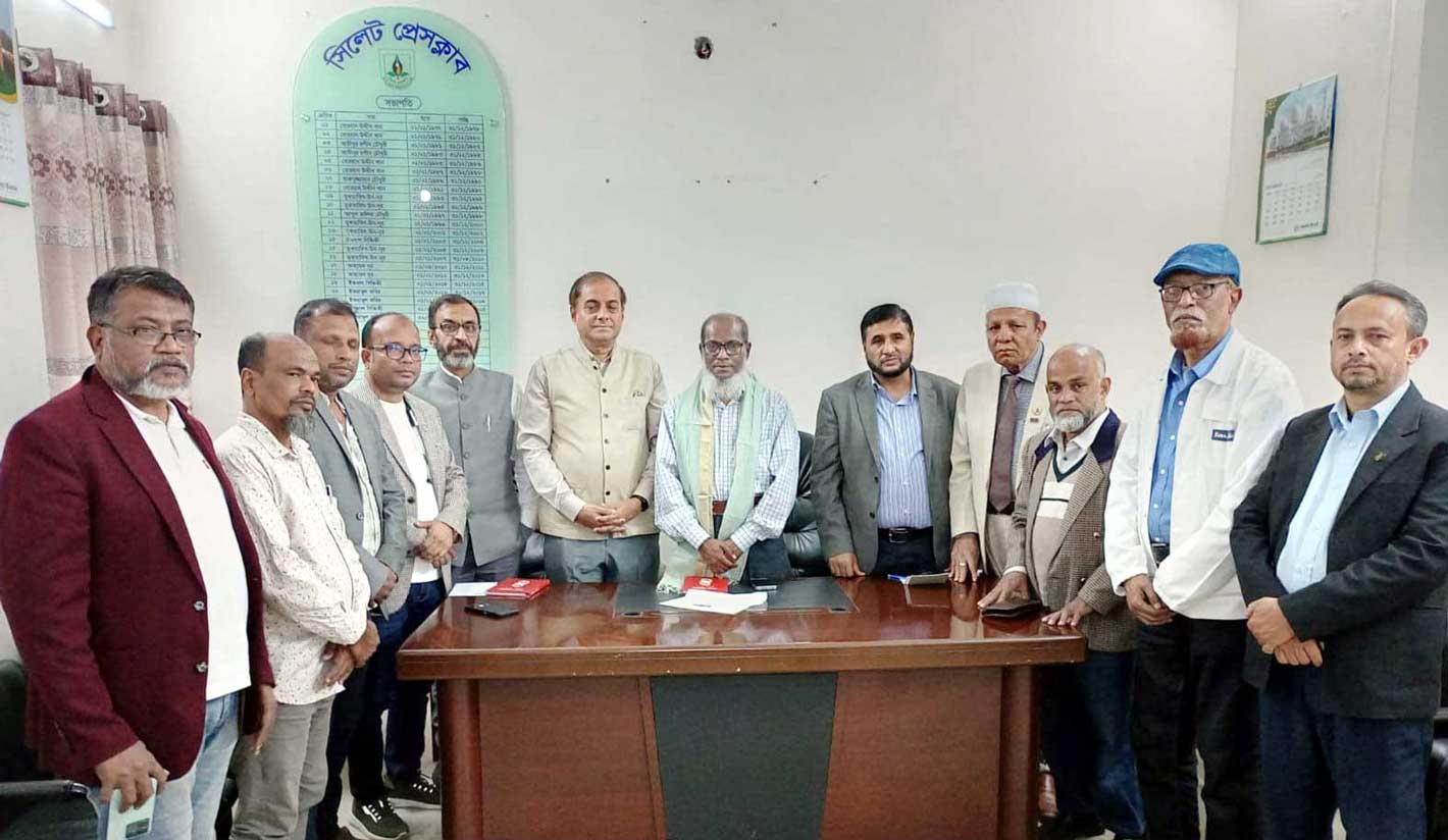 সিলেটের প্রেসক্লাব কার্যনির্বাহী কমিটির সাথে ভারতীয় সহকারী হাইকমিশনারের শুভেচ্ছা বিনিময়