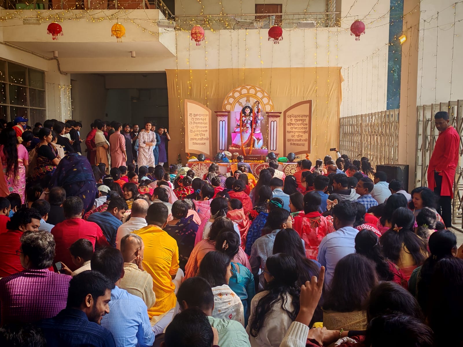 নানা আয়োজনে বুটেক্সে সরস্বতী পূজা উদযাপন