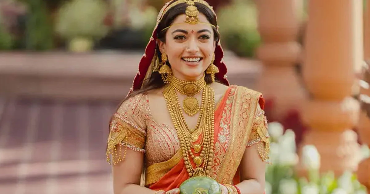 বিয়েতে কত কেজি সোনার গহনা পরেছিলেন রাশমিকা?