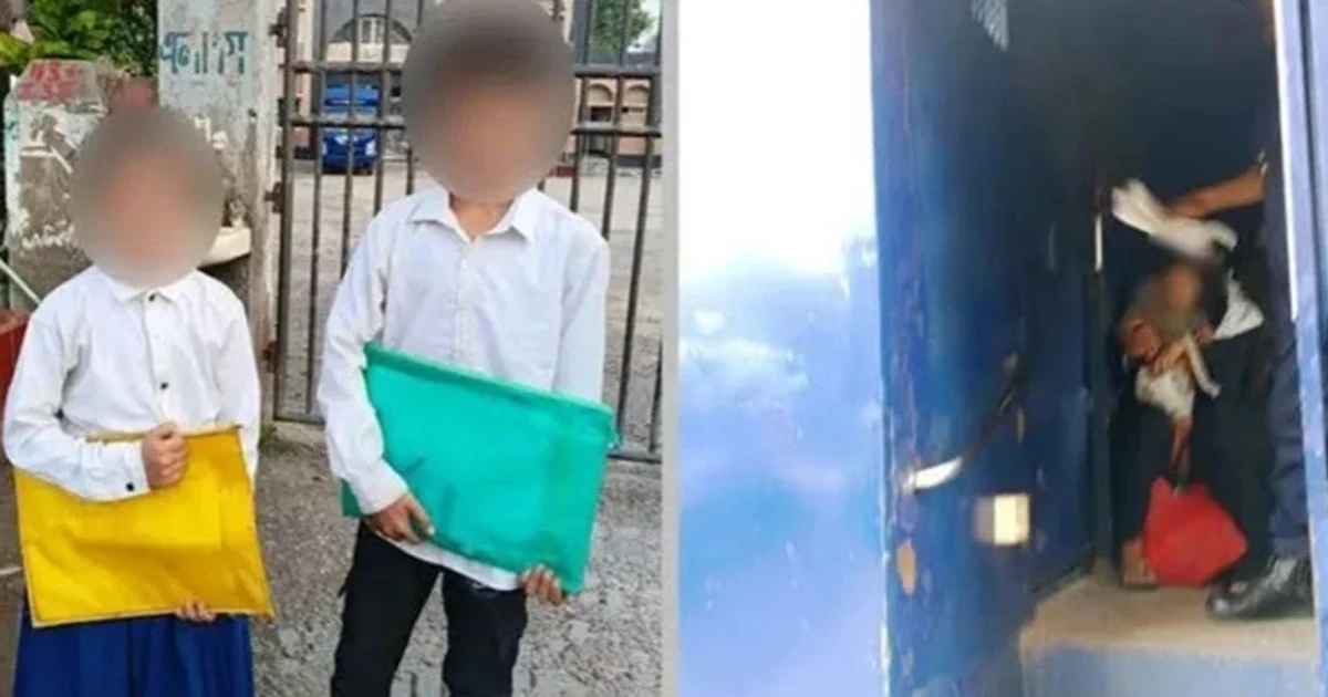 কোলের শিশুকে নিয়ে কারাগারে মা, গেটে রেখে গেলেন আরও দুই সন্তান