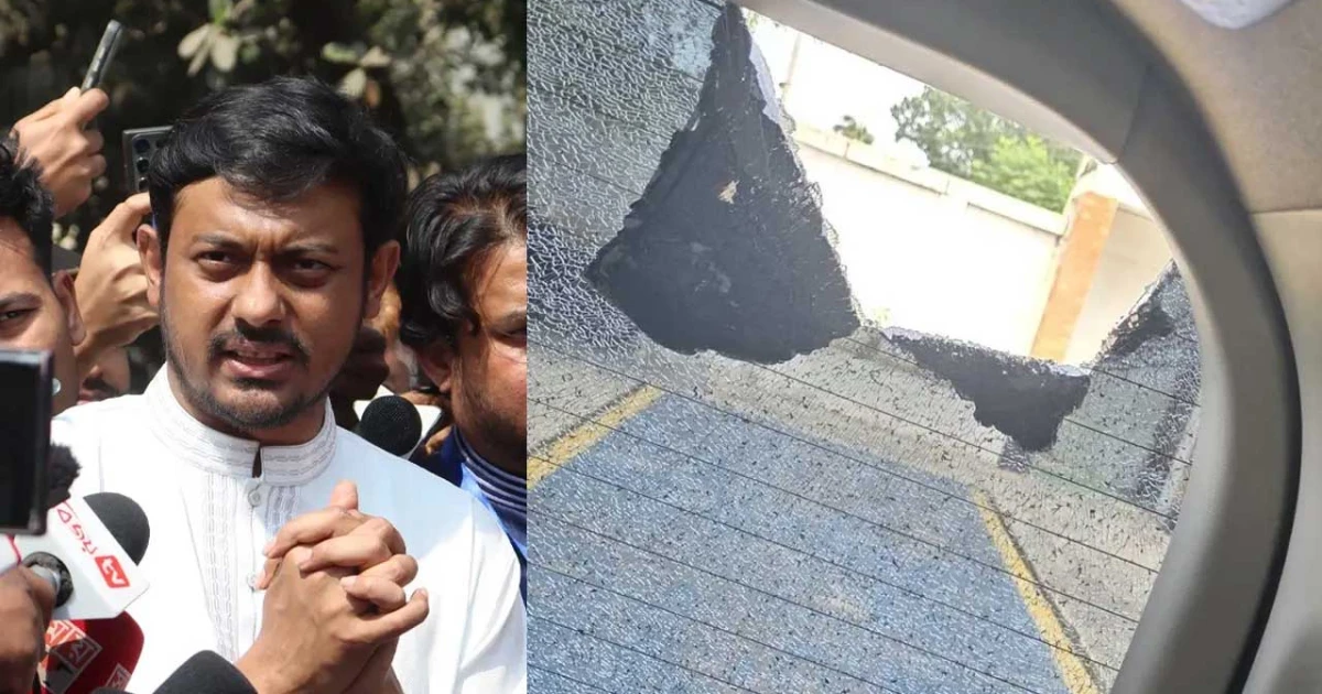 নাসীরুদ্দীন পাটওয়ারীর গাড়িতে হামলা