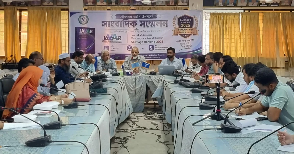 সিমাগো সূচকে দেশের সেরা, এশিয়ার সেরা দশে বাকৃবির জাভার