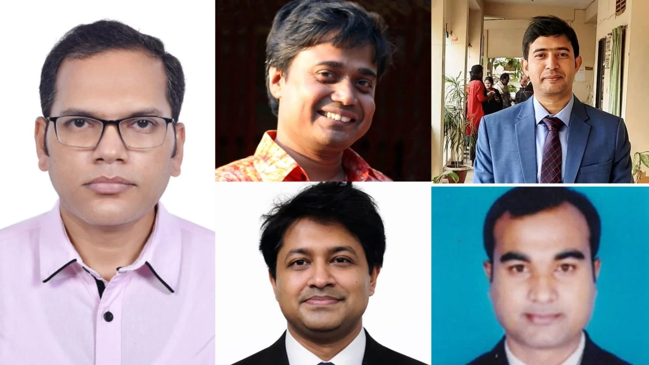 কুবিতে পুনরায় পাঁচ অনুষদে নতুন ডিন নিয়োগ