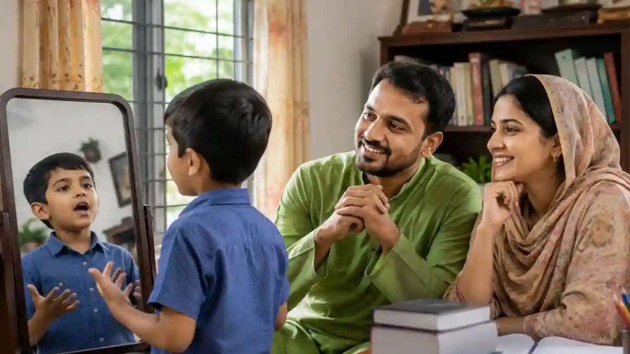 শিশুকে গুছিয়ে কথা বলতে শেখাবেন কীভাবে